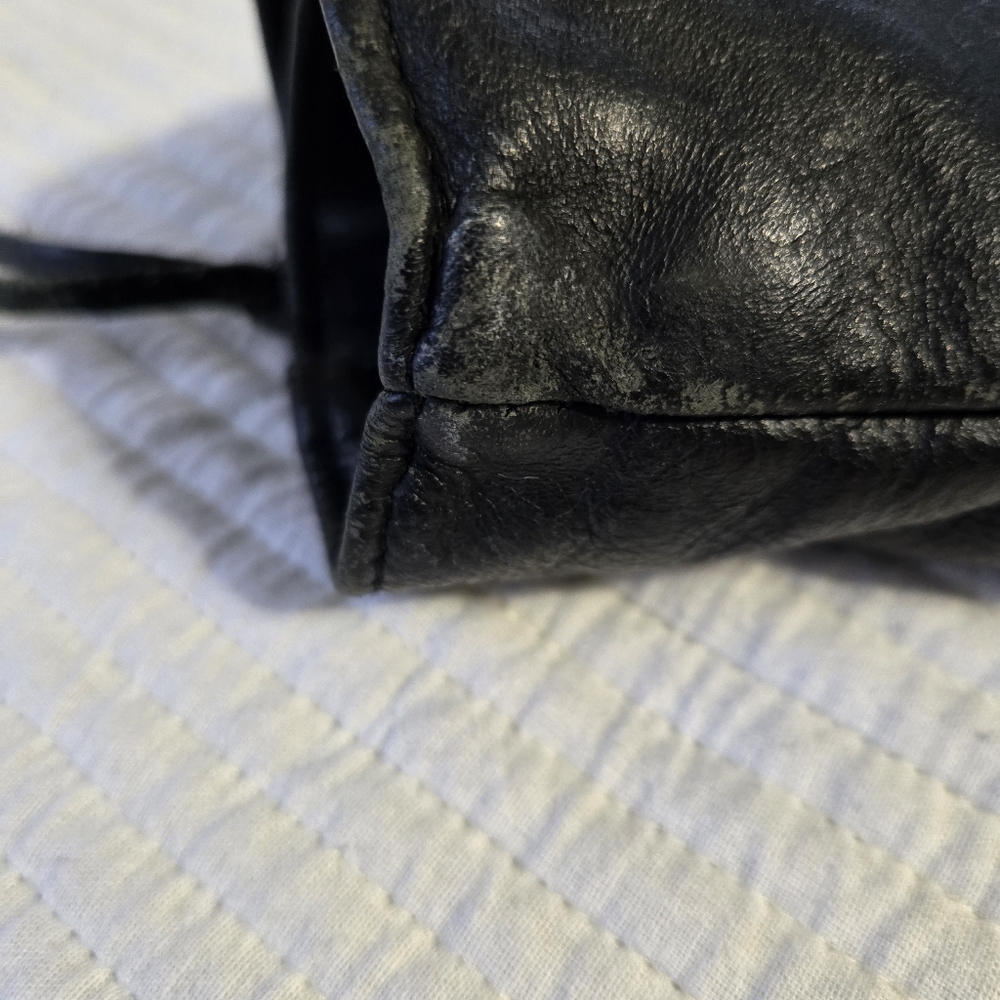 Kid's Harley Davidson Black Leather Thermal Lined Vintage Jacket Size 6 - Picture 12 of 14